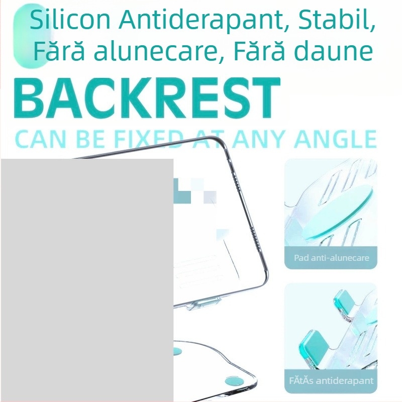 D06 Suport pentru tabletă și telefon, brațe duble pliabile, suport de birou rotativ de 360°, fabricație conform desenelor, compatibil cu iPad/iPhone generații și iPod touch 4-a generație, iPhone 3G/3GS.