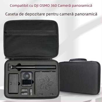Husă de depozitare pentru DJI Osmo360 Cameră Panoramică – carcasă EVA dură, nailon, Strange leaves