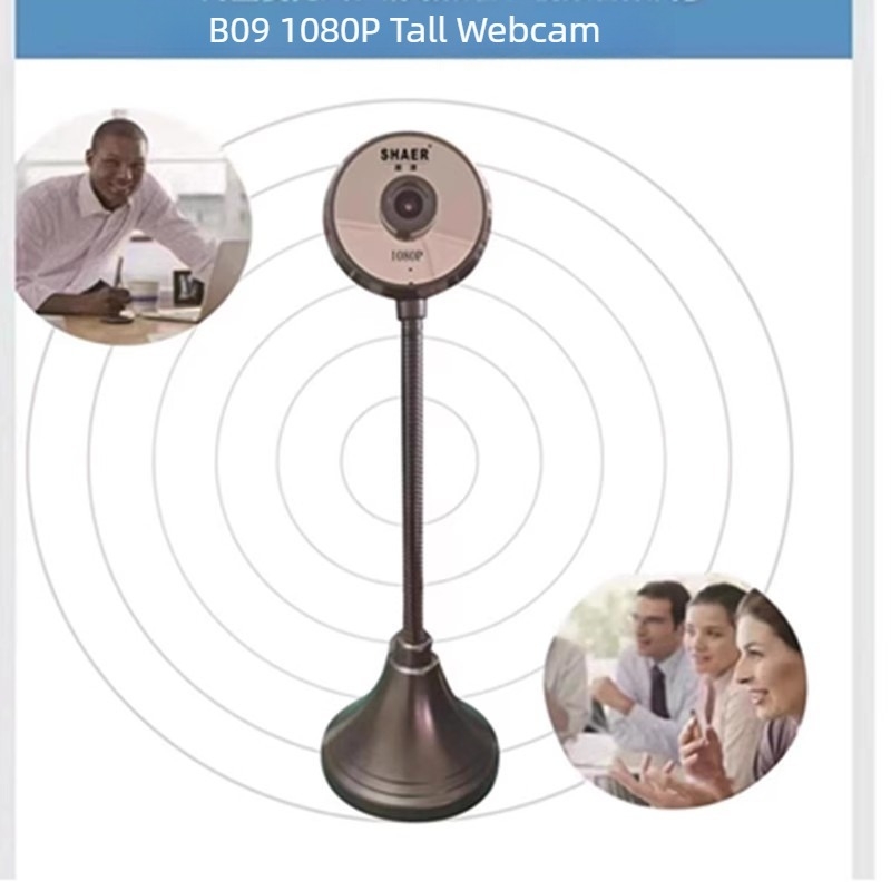 Webcam pentru desktop și laptop cu microfon încorporat, USB 2.0, 640x480, 30FPS