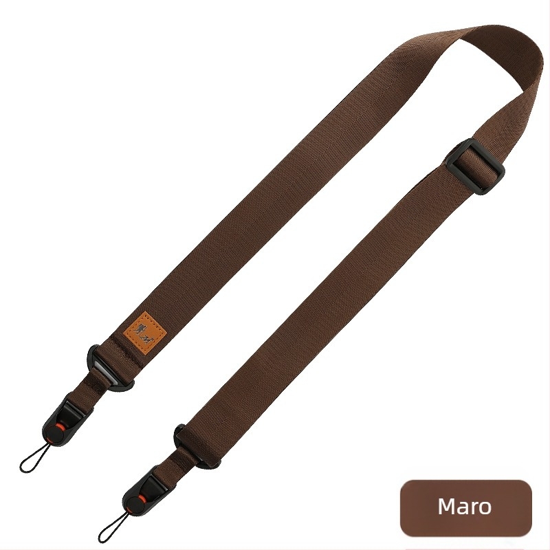 Bretea de umăr F-01 pentru camere Canon, Nikon, Sony, Fuji și alte DSLR și mirrorless, cu închidere rapidă – personalizabilă după exemplu