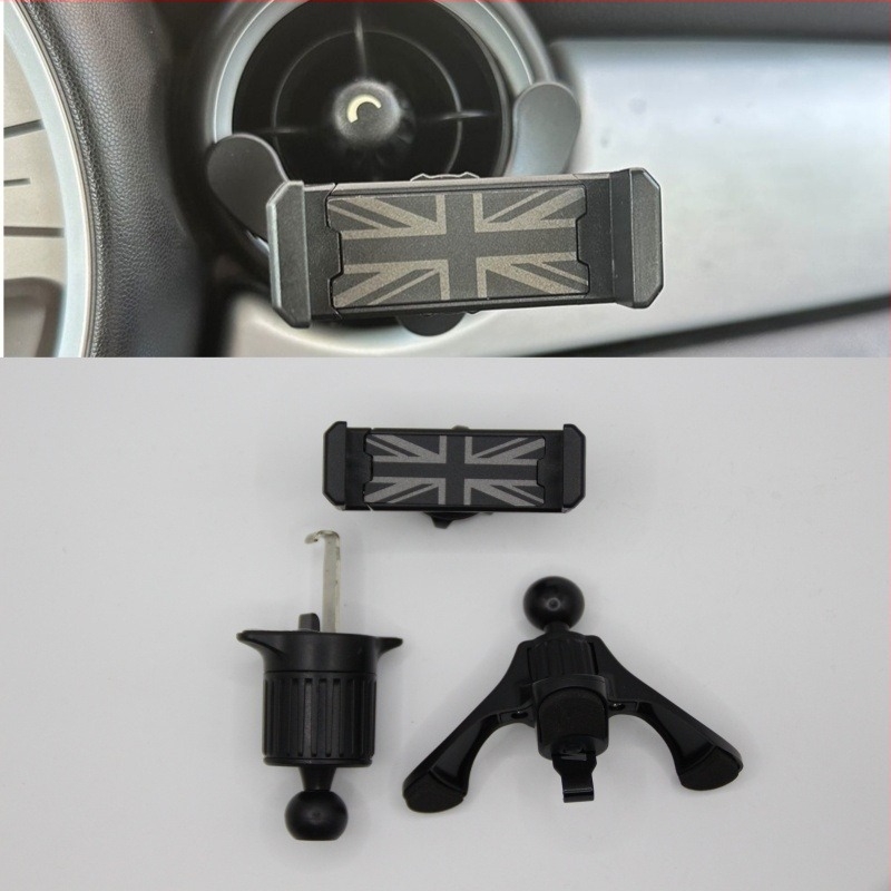 Suport auto pentru telefon cu braț rotativ – corp din plastic, strângere electrică, stil simplu, suport pentru personalizare