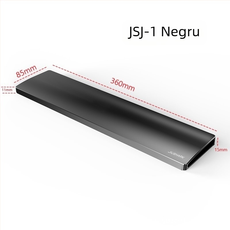 Suport pentru încheietura mâinii pentru tastatură – JSJ-1; 549 g; aliaj de aluminiu; impermeabil; antiderapant