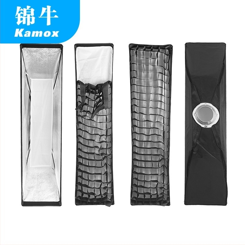 Softbox pentru fotografie din aliaj de aluminiu; potrivit pentru iluminare de umplere și transmisie în direct; greutate 1 kg