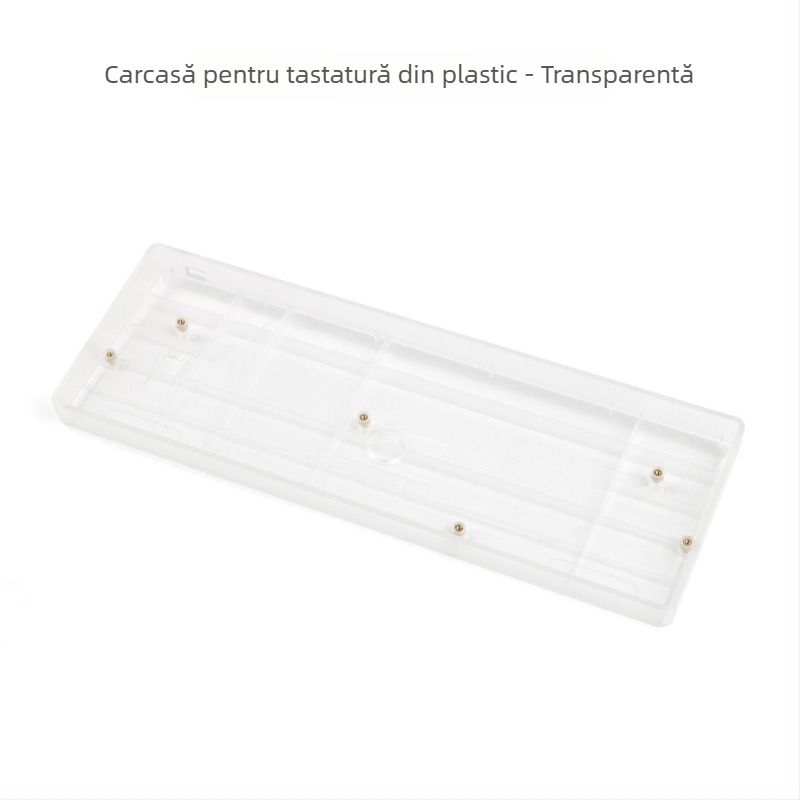 Carcasă GH60 pentru POKER2, factor de formă de 60%, carcasă inferioară din plastic, Gh60 carcasă din plastic, conectare prin cablu
