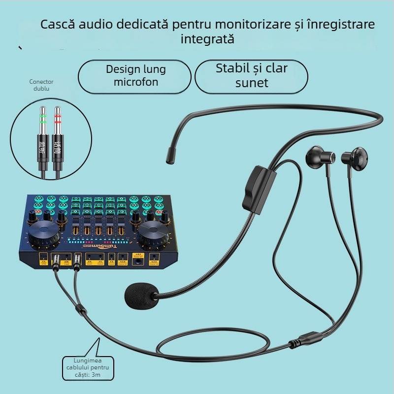 Warstown SK Series căști cu fir, carcasă metalică, design în stil gât, semi-in-ear, 3.5 mm jack, 32 Ω, 20–20000 Hz, cablu 2–3 m
