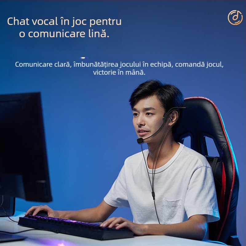 Warstown SK Series căști cu fir, carcasă metalică, design în stil gât, semi-in-ear, 3.5 mm jack, 32 Ω, 20–20000 Hz, cablu 2–3 m