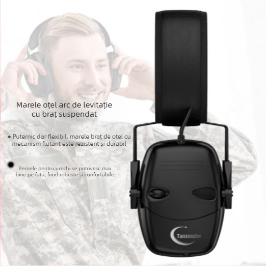 Tamponuri de urechi cu reducere a zgomotului, seria T10 – protecție urechi pentru tir, pentru pasionații de arme, purtare în urechi