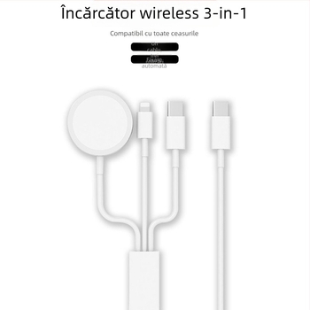 Încărcător wireless pentru Apple Watch pentru toate seriile, încărcare PD, încărcare magnetică, 2,5 A ieșire, putere totală 5 W