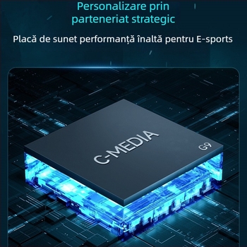 Căști gamer G9 Pro — Bluetooth wireless în trei moduri, cu microfon, pentru PC