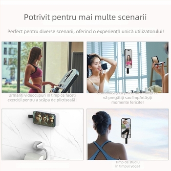 Suport universal din plastic pentru telefoane mobile – suport de birou/telefon