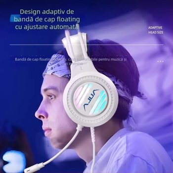 Wolf Spider S606 căști PC cablate, 3,5 mm conector, 20-20000 Hz, 32 Ω