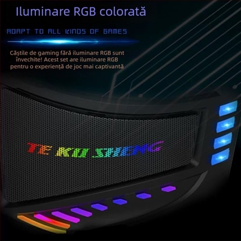 K902 headset de gaming cu fir, microfon, 50 mm difuzoare, 20 Hz–20 kHz, 32 Ω