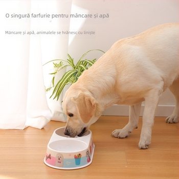 Vas oval dublu din melamină pentru animale de companie, cu distribuitor de apă • Material: Melamină • Brand: HAWOO • Etichetă privată licențiată: Da • Alimentare automată: Nu • Ambalare: 120 buc./cutie