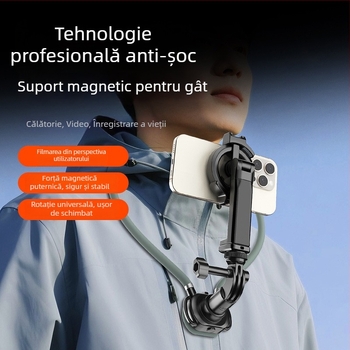 Suport pentru telefon montat pe piept, magnetic, pentru filmări din perspectiva primului plan cu o cameră sport (Tip: suport pentru air bag; Material: PCS; Stil: Simplu; Brand: OEM/ODM; Personalizare: Nu este suportată)