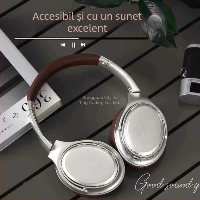 Căști Bluetooth fără fir cu anulare a zgomotului, Model M901, design retro