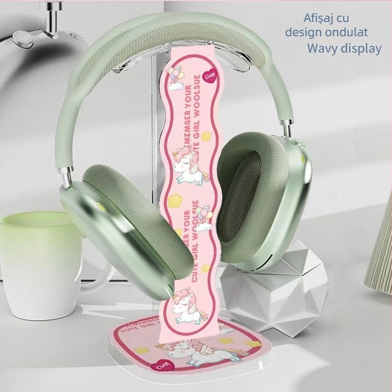 Suport pentru căști cu inel pentru computer – Model General, Material: Alt, Stil: General, Personalizare acceptată