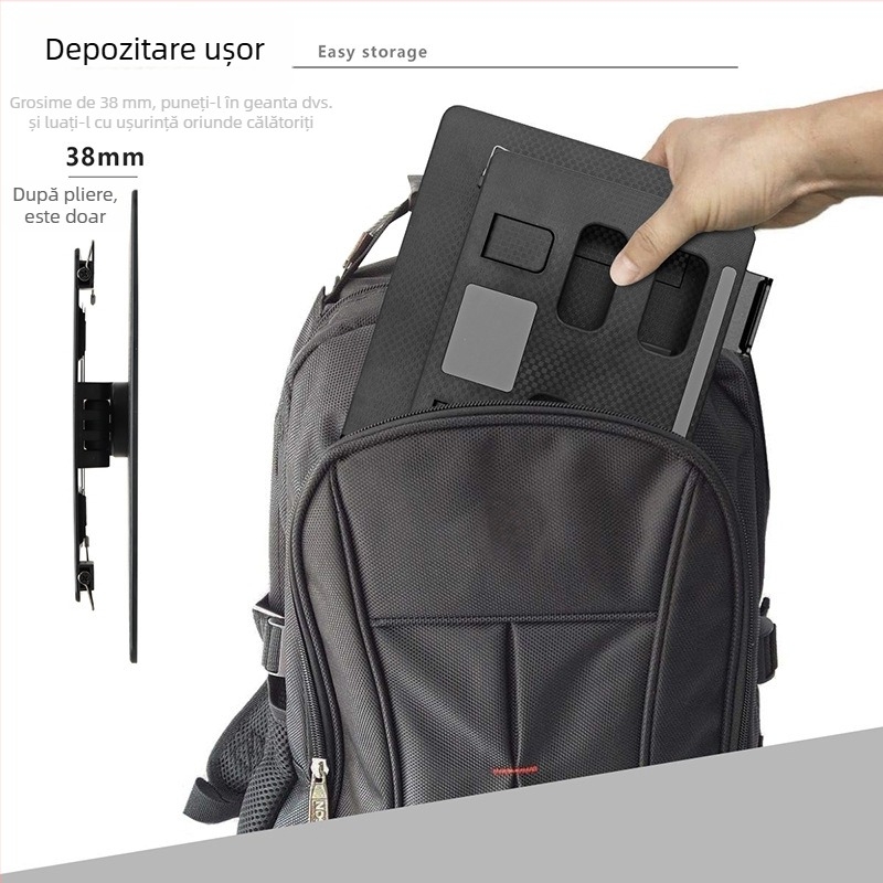 Suport pentru tabletă cu rotație, pliabil și ridicator (Model Y01 · 600 g)