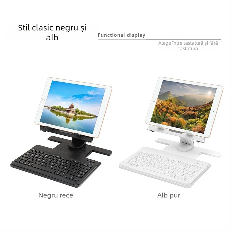 Suport pentru tabletă cu rotație, pliabil și ridicator (Model Y01 · 600 g)