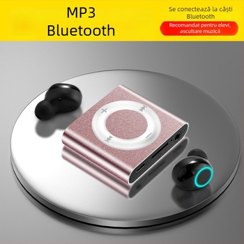 MP3/MP4 player cu suport pentru card TF, control prin buton și design compact, portabil
