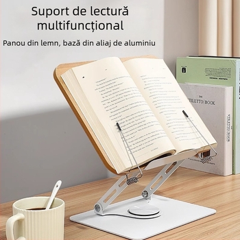 Suport de lectură pentru partituri de pian, suport de birou pentru partituri, greutate 1,34 kg, ambalat într-o cutie de carton