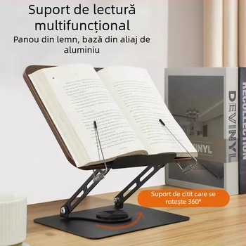 Suport de lectură pentru partituri de pian, suport de birou pentru partituri, greutate 1,34 kg, ambalat într-o cutie de carton