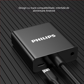 Adaptor HDMI către VGA cu audio, Philips model SWR1620A/93, cablu cupru 0.15 m
