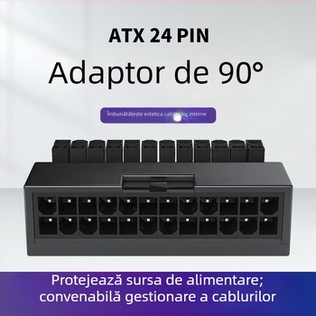 Nehe adaptor ATX 24 pini pentru PC desktop, pentru placă de bază – adaptor 24p