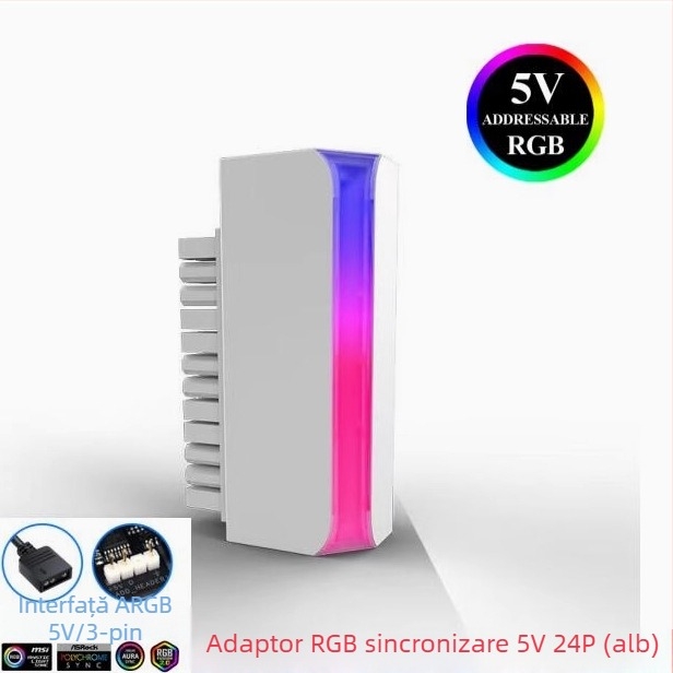 Nehe adaptor ATX 24 pini pentru PC desktop, pentru placă de bază – adaptor 24p