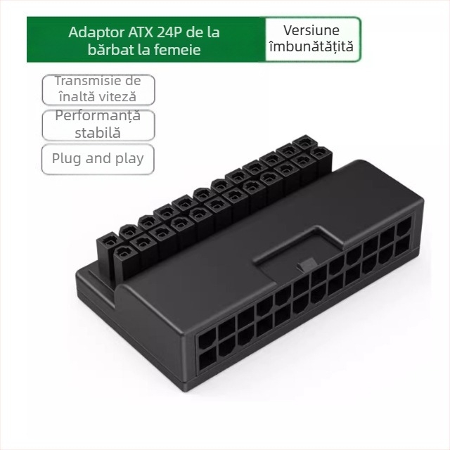Nehe adaptor ATX 24 pini pentru PC desktop, pentru placă de bază – adaptor 24p