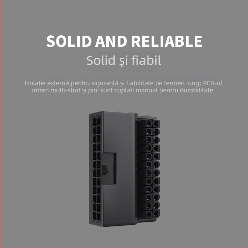 Nehe adaptor ATX 24 pini pentru PC desktop, pentru placă de bază – adaptor 24p