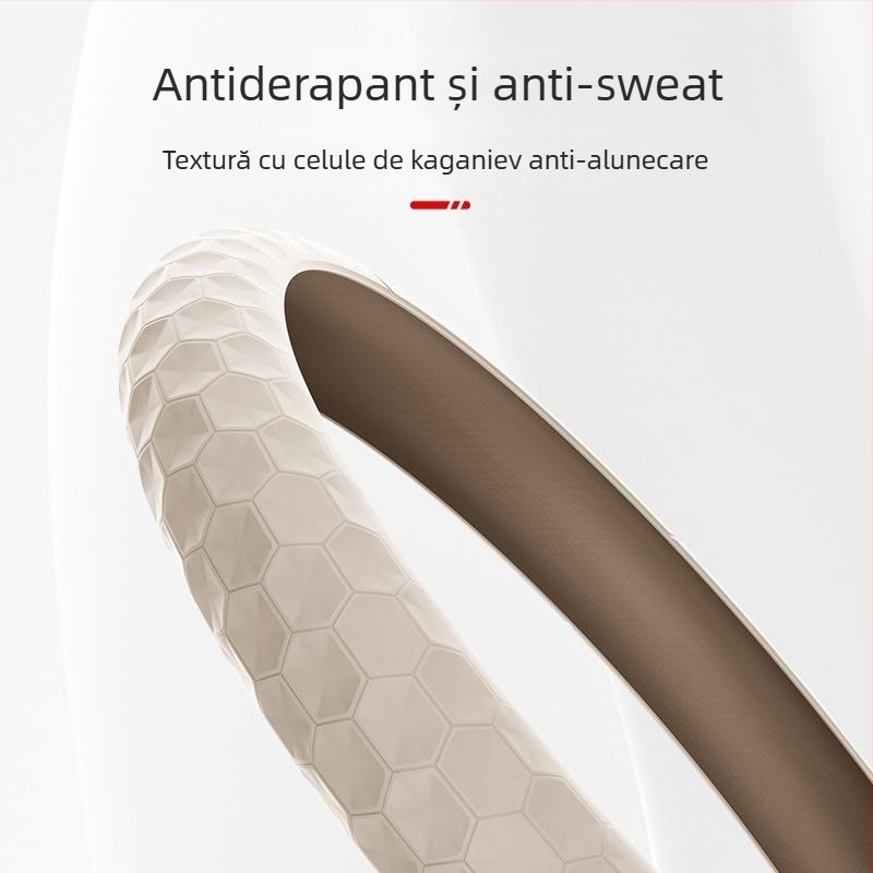 Husă de volan din silicon, stil minimalist, pentru toate anotimpurile, compatibilă cu vehicule Wisdom, instalare specială