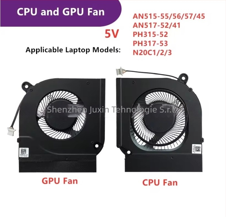 Ventilator de răcire pentru laptop Acer An515-55, An517-52, PH317-53, PH315-52 – 1 ventilator
