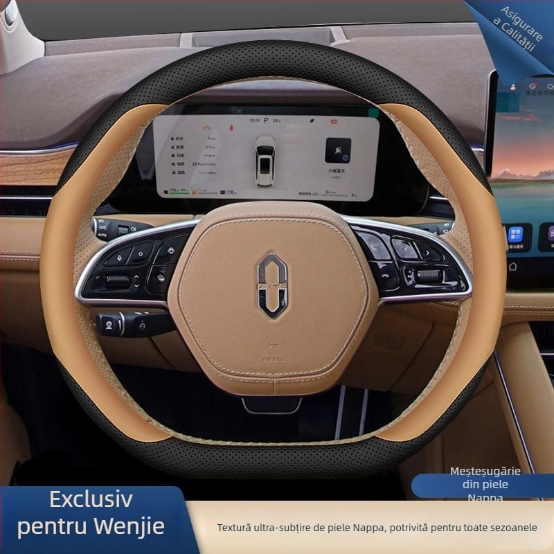 Husă de volan Tenganda – stil minimalist, pentru toate sezoanele, montaj pentru vehicule speciale