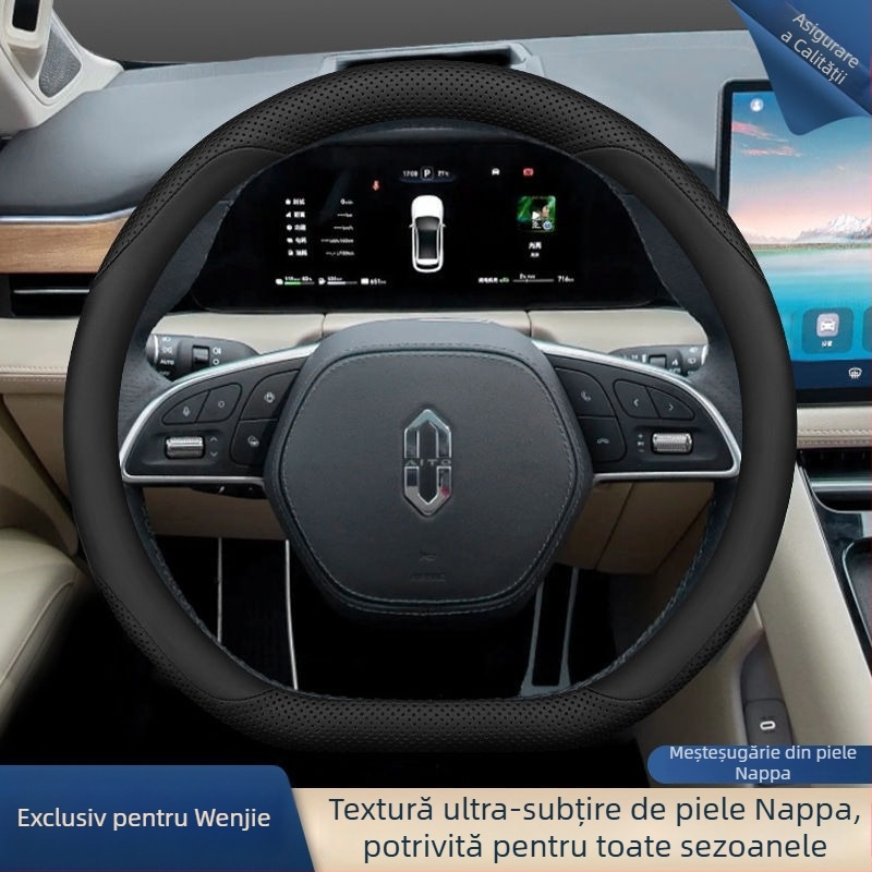 Husă de volan Tenganda – stil minimalist, pentru toate sezoanele, montaj pentru vehicule speciale