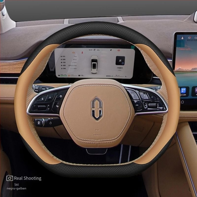 Husă de volan Tenganda – stil minimalist, pentru toate sezoanele, montaj pentru vehicule speciale