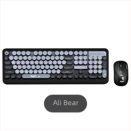 Set wireless K68: tastatură și mouse, 1600 DPI, USB, Plug‑and‑Play, Taste multimedia, Ergonomic, Garanție 1 an