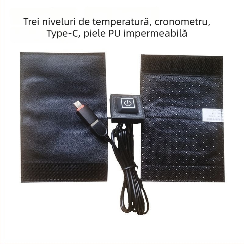 Huse de ghidon cu încălzire USB pentru biciclete electrice și scutere, aliaj de aluminiu, Brand: Powerful factory
