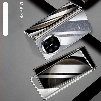 Husă Huawei Mate X6 pentru telefon, cu ecran pliabil phantom, protecție integrată, șasiu PC electroplatinat, ediție de colecție, protecție anti-cădere