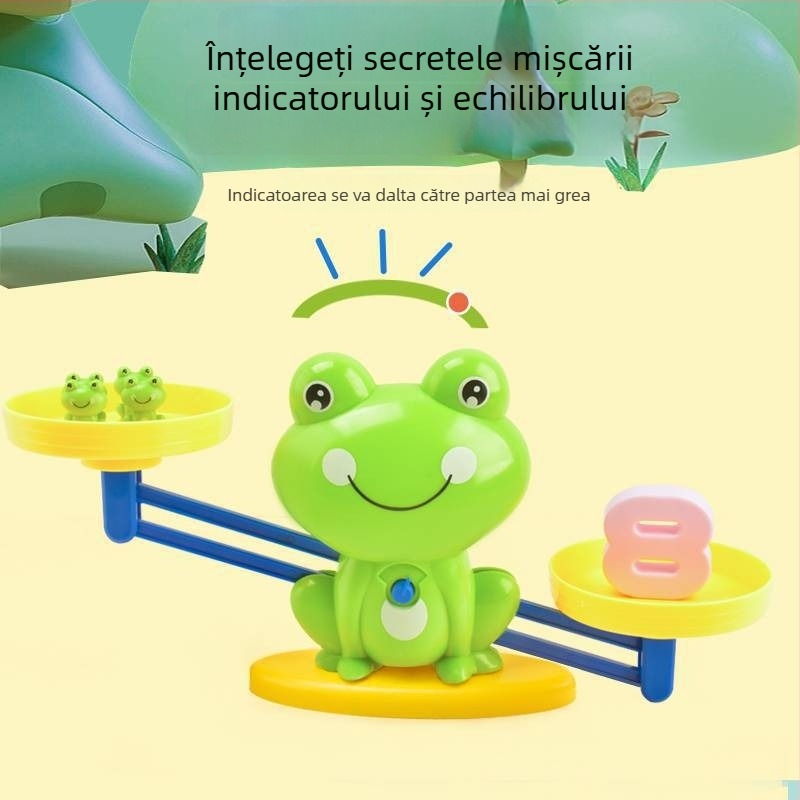 Joc educațional de matematică pentru copii: material ABS, DIY, multifuncțional, destinat copiilor 4–6 ani, fără alimentare electrică.