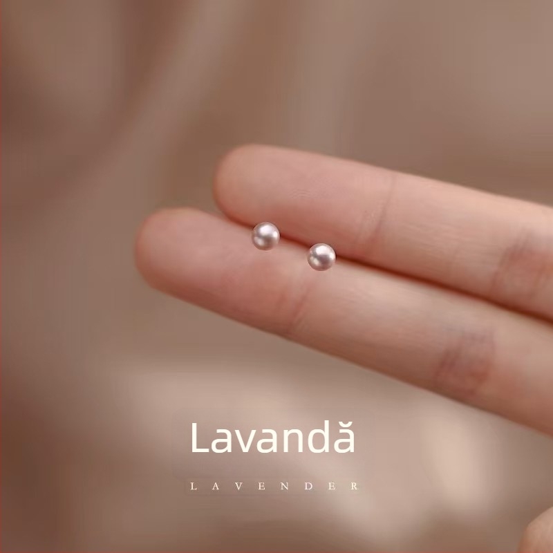 Yali Jewelry cercei din argint S999, geometrie retro, cu perle naturale de apă dulce — unisex