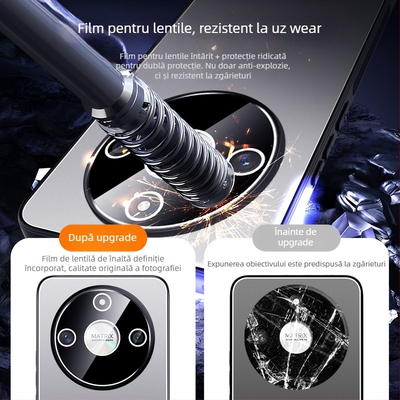 Husa pentru Huawei Honor X50 GT (TPU, finisaj mat, protecție anti-cadere)