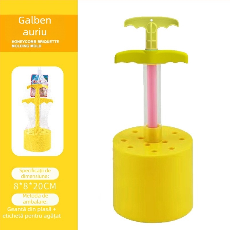 Unealtă din plastic pentru joacă în zăpadă pentru copii — clemă pentru bulgări de zăpadă, matriță pentru om de zăpadă, joacă în aer liber, vârsta 4–6 ani, ambalaj plasă