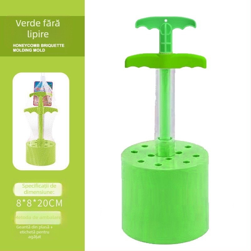 Unealtă din plastic pentru joacă în zăpadă pentru copii — clemă pentru bulgări de zăpadă, matriță pentru om de zăpadă, joacă în aer liber, vârsta 4–6 ani, ambalaj plasă