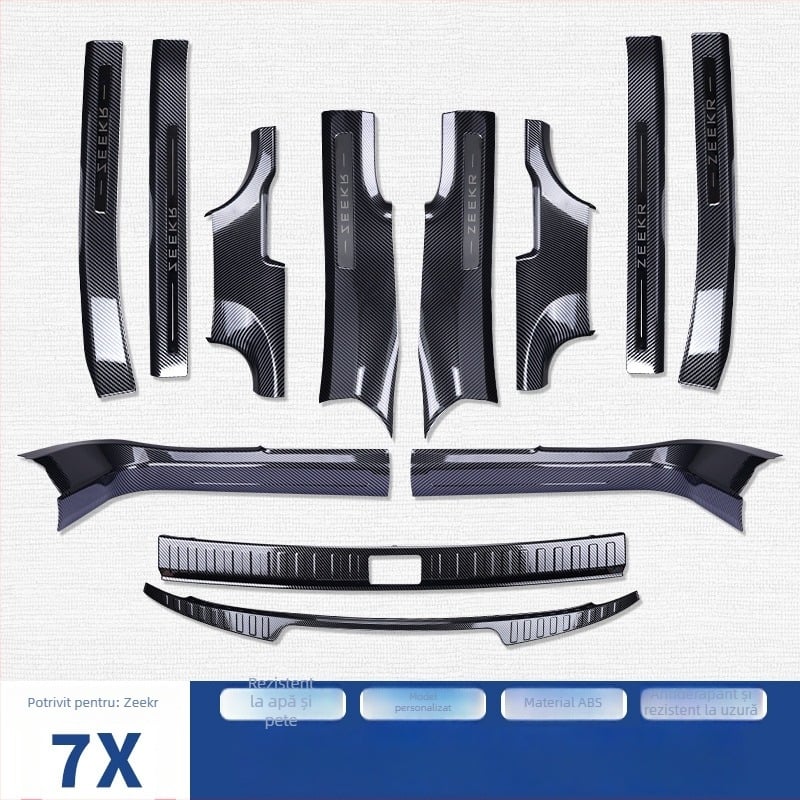 Protecție prag Zeekr 7X - Sheng Hongtai, plastic, compatibil cu transmisie automată