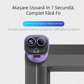 God's Eyes BC6/BC6+/BC6V cameră de buzunar pentru monitorizare cu senzor 2MP, obiectiv 2.8mm, rază 0–10m, microfon încorporat, control prin aplicație mobilă (Android/iOS)