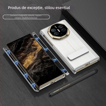 Carcasă Gk Huawei Mate Xts cu suport magnetic, balama dublă, din piele artificială, turnare prin injecție, anti-cădere