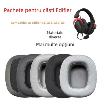 Husă din piele pentru Edifier G5 – moale și confortabilă, realizată la mostră, compatibilă cu capacele G50, husă G3 și husă din spumă G5 Plus