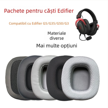 Husă din piele pentru Edifier G5 – moale și confortabilă, realizată la mostră, compatibilă cu capacele G50, husă G3 și husă din spumă G5 Plus