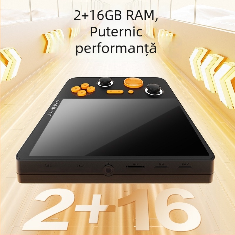 Consolă portabilă Rocker cu sistem dublu, cod deschis, Android OS, Wi‑Fi, Bluetooth, interfață USB