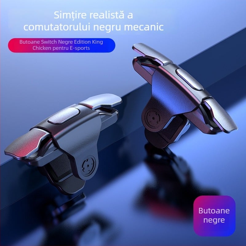 S03 joystick de joc USB wireless pentru telefoane mobile - ABS+metal, suport pentru patru degete